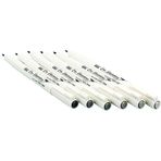 Marvy 4600 Gri 6'lı Brush Markör Kalem