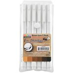 Marvy 4600 Kahve 6'lı Brush Markör Kalem
