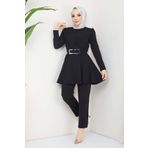 marwella Aycan Tesettür Takım - Siyah