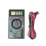 Marxlow DT-830D Dijital Multimetre Avometre - Digital Ölçü Aleti - Akım, Voltaj, Direnç Ölçer - Siyah Ölçü Aleti