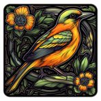 Maryland Baltimore Oriole Bird Kara Gözlü Susan Çiçek Vinil Çıkartma Araba, Dizüstü Bilgisayar, Bardak, Daha Fazlası için. #8660-4 inç