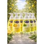 Maryna 500 ml Köpük Sabun Limon ve Yeşil Çay Aromalı Doğal Ferahlık x6