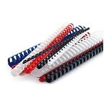 Mas 130000810401 10 mm Çapında Plastik Spiral, Beyaz 65 Sayfa Kapasiteli Beyaz