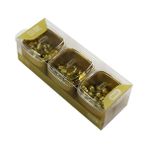 Mas 1335 Cubbıe Premıum Gold 3'lü Pvc Kutu Masa Seti Harita Çivisi
