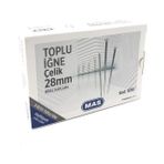 Mas 1657 Çelik Nikel 28 mm 4'lü Toplu İğne