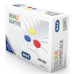 Mas 1663 Karışık Renkli PVC Kaplı Multipack Raptiye