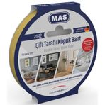 Mas 2642 15 mm x 5 m Çift Taraflı Köpük Bant