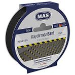 Mas 2654 25 mm x 5 mt Siyah Kaydırmaz Bant