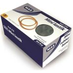 mas 370 lastik kutu mini yüzde100 kauçuk paket lastiği 50 gram (5 kutu) - Yok