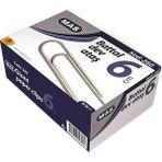 MAS Battal Tip Ataş 6 Cm Oksitlenmeye Karşı Dayanıklı 30 Adet Unisex Kırtasiye Ürünü