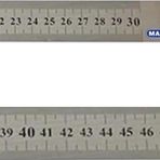 Mas Çelik Cetvel 30 Cm + 50 Cm - 2'li Set