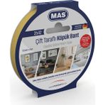 mas çift taraflı köpük bant 15 mm x 5 metre 2642 - Yok