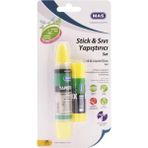 mas kartelada stick yapıştırıcı + sıvı yapıştırıcı seti 2071 - Şeffaaf