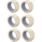 Mas Koli Bantı 45 x 100 Metre Şeffaf Koli Bandı (6 Lı Paket) - standart - 45x100