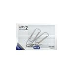 MAS Multipack Ataş No:2 Nikel Kaplı 100 Adet 4 Paket