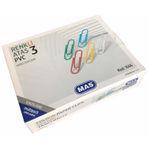 MAS Multipack Renkli Ataş PVC Kaplı 28 Milimetre 8 Paket