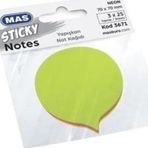 Mas Not Kagıdı Yapıskanlı Sekıllı Balon 75 Sayfa