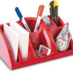 Mas Orion Kırmızı Desk Organizer