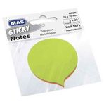 Mas Sticky Yapışkanlı Not Kağıdı Balon 70x70 mm 75 Yaprak 3671