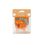 Mas Zoo - Seffaf Dörtgen Kutuda Plastik Kapli Atas - No:3 - Oranj 610