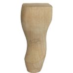 Masa Ayağı 15 x 8,0 x 8,0 cm Kayın Lükens Ayak Kulaksız Ahşap Ayak - 15 cm