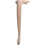 Masa Ayağı 75 x 8,0 x 8,0 cm Kayın Lükens Ayak Kulaklı Ahşap Ayak - 75 cm