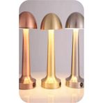 MASA LAMBASI ŞARJLI-DİMLENEBİLİR 3 FONKSİYON BRONZ HS-8107B