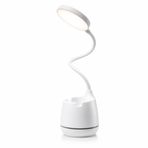 Masa Lambası Şarjlı Dokunmatik 24 LED’li, 3 Renk Modlu Ayarlanabilir Işık, USB Şarjlı, Esnek Gövde, Modern Masa ve Gece Lambası