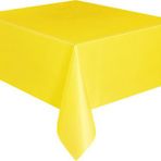 MASA ÖRTÜSÜ SARI 137X270(PLASTİK)