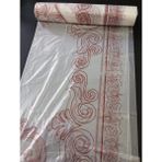 masa örtüsü tek kullanımlık sofra 90 cm x 50 metre şeffaf desenli naylon sofra 3 paket toplam 150 metre