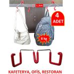Masa Örtüsü Tutucu Çanta Askısı Restoran Kafe Ofis Için Kanca Çengel Mandal Organizer