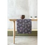 Masa Runner Yıkanabilir Sofra Masa Salon Mutfak Masası Sehpa Masa Runnerı 40X140 Cm Brina Gri