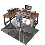 Masa sandalye Mat halı zemin için 120x150 cm kaymaz oyun sandalye Mat ofis ve ev için korur düşük ve hiçbir kazık halı zemin koruyucu