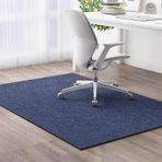Masa Sandalye Paspası Kaymaz Zemin Paspası Ofis Koltuğu için Yıkanabilir Halı Genç Odası Su Emici ve Kesilebilir Tekerlekler için Zemin Koruyucu Açık Gri 120 cm × 150 cm