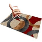 Masa sandalyesi matı, halı için, 120 x 170 cm, zemin koruma matı, ofis, oyun koltuğu matı, sert ahşap, zemin koruyucu, kilim, tekerlekli sandalyeler, zemin koruyucuları