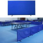 Masa tenisi için bağımsız bölme bariyeri, pickleball sahası için modüler deflektör, topun toplamasını kolaylaştırır, spor salonlarında ve okullarda kullanım için.