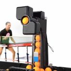 Masa Tenisi Robotu, Masaüstü Ping Pong Eğitmeni, Yakalama Ağıyla, 30-90 Top/Dakika, Otomatik Top Fırlatıcı, Yakalama Eğitimi İçin Ping Pong Makinesi