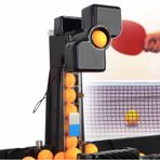 Masa Tenisi Robotu, Otomatik Masa Tenisi Makinesi Top Fırlatıcı, Toplama Ağı ile, Otomatik Ping Pong Eğitim Robotu, Yeni Başlayanlar İçin, Profesyonel Eğitim Ekibi