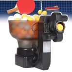 Masa tenisi robotu, otomatik top sunucusu, top makinesi, otomatik pinpon grobotu, 110 pinpon topunu sabit tutar, 100 pinpon topu içerir