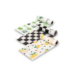 Masa ve Aktivite Piknik Örtüsü Kullan At Sıvı Geçirmez 3 Rulo (Rulo içi:10 adet) 100x120cm 3RuloKarışık