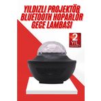 Masa ve Gece Lambası Renkli Projektör Işıklı Disko Topu Bluetooth Hoparlör