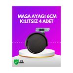 Masa ve Koltuk İçin Kilitsiz Tekerlek Seti 6 cm UCZZZMASAAYAĞI6CMKİLİTSİZ-2