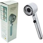 Masajlı Çok Fonksiyonlu Ayarlanabilir Duş Başlığı El Duşu 3 Modlu Ayarlanabilir Duş Başlığı,masajlı 3 Fonksiyonlu El Duş, Handshower (Krom)