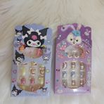 Masal Gurumi Melody / Meaıku Kurumi Temalı Karakterli Çocuk Takma Tırnak Seti Iki Takım (Kız Çocuk Hediyesi) - Mavi