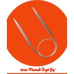 Masal Örgü Evi Çelik Telli Misinalı 60 cm Örgü Şişi Orta Boy Misina - 6 mm
