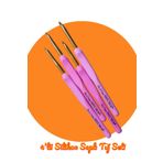 Masal Örgü Evi Shuma Silikon Saplı Tığ Seti 2,2 Mm-2,5 Mm-3 Mm-3,5 Mm