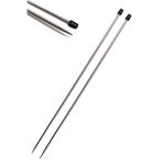 Masal Örgü Evi Sultan/yabalı Titanyum Örgü Şişi 35 Cm 10 Mm