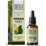 Masala Avokado Yağı 20 ml – Soğuk Pres, %100 Doğal, Saf Bitkisel Yağ