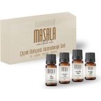 Masala Çiçek Bahçesi Aromaterapi Seti - Flower Garden Aromatherapy Kit (Yasemin 10 ml -Itır 10 ml - Lavanta 10 ml -Hanımeli Yağı 5 Ml)