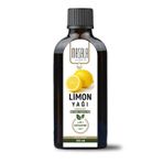 Masala Limon Yağı 100 ml – Doğal Uçucu Yağ Cam Şişe (Citrus Limon Peel Oil)